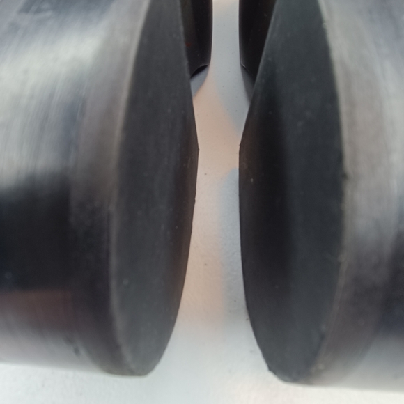 Stuart Weitzman Palmer Chill loafer in black leather with shearling trim 8.5 - Picture 8 of 12